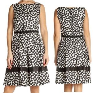 Danny and Nicole Polka Dot Dress with Pockets